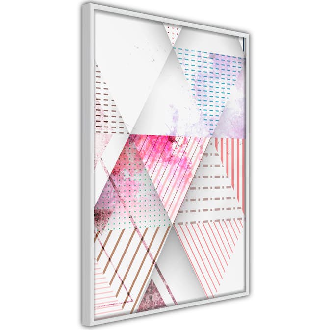 Poster Artgeist Affisch Pink Triangle