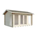 Friggebod Luoman Lillevilla 342 11,7 m² Byggsats Förråd i Trä med Sadeltak