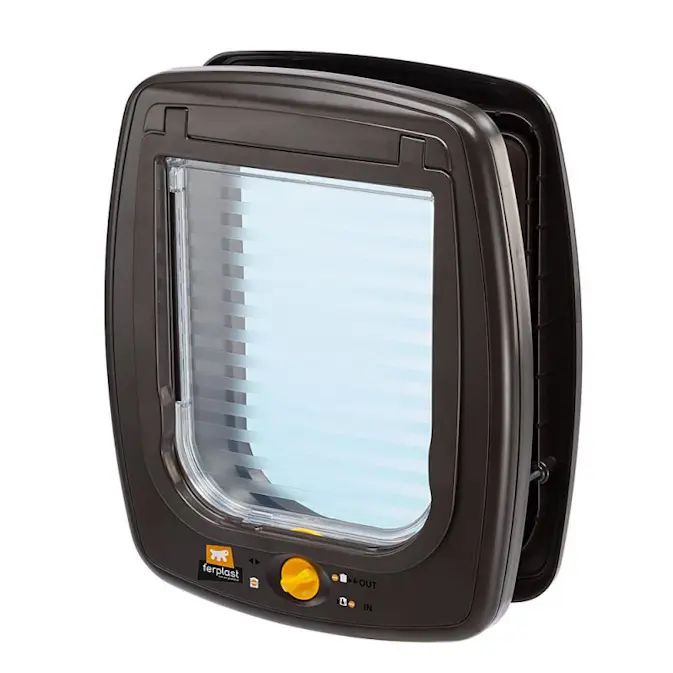 Kattlucka Ferplast Swing 9 Tunnel Vit