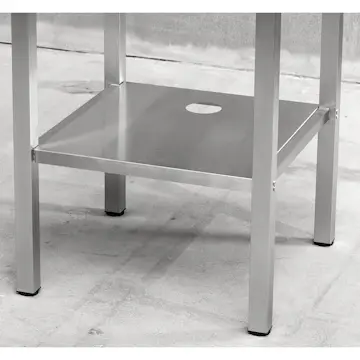 Underhylla Vilan Stainless Rostfri Underhylla med hål