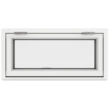 Överkantshängt Fönster Outline 3-Glas Aluminium