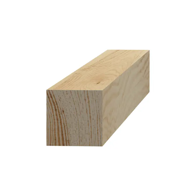 Planhyvlad List Grimslöv Trä List 33x33x2400 mm Obehandlad