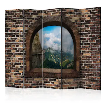 Rumsavdelare Skärmvägg Arkiio Stony Window Mountains II 225x172 cm