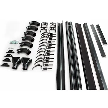 Plåtsats Vibostugan Njuta Funkis Svart 29 m2