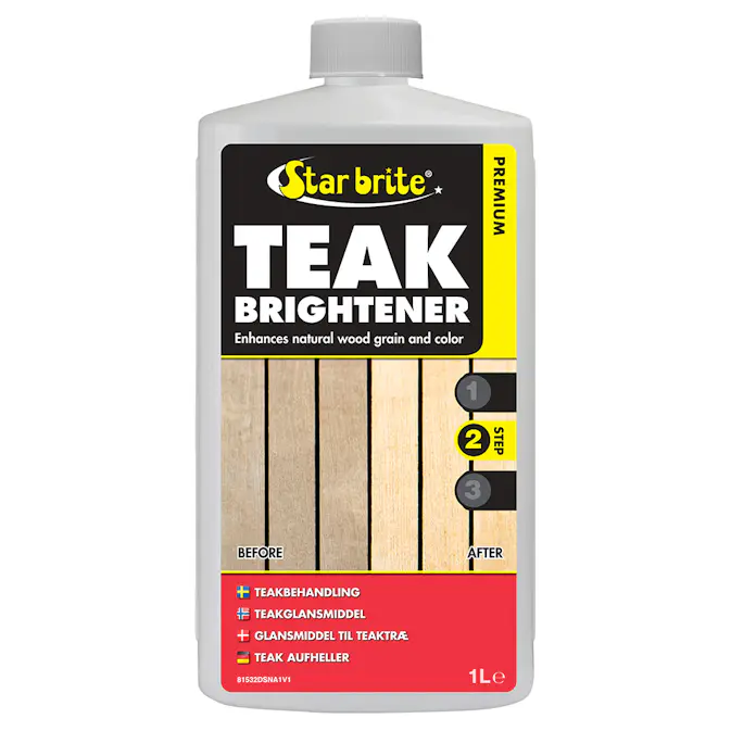 Teakbehandling Star Brite Premium Teak Brightener 1 L