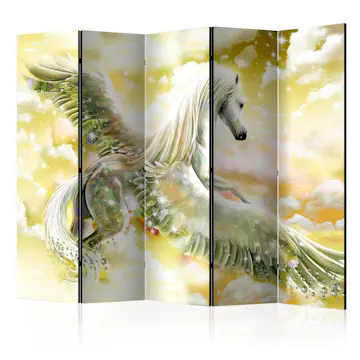 Rumsavdelare Skärmvägg Arkiio Pegasus Yellow II 225x172 cm