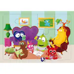 Pussel Teddykompaniet Babblarna 12-bitar Vardagsrum