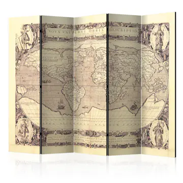 Rumsavdelare Skärmvägg Arkiio Nova Universi Orbis Descriptio 225x172 cm