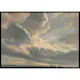 Poster Gallerix Study Of Clouds With A Sunset Near Rome By Simon Denis