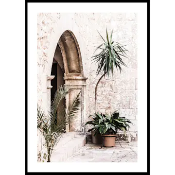 Poster Gallerix Mediterranian Patio No1