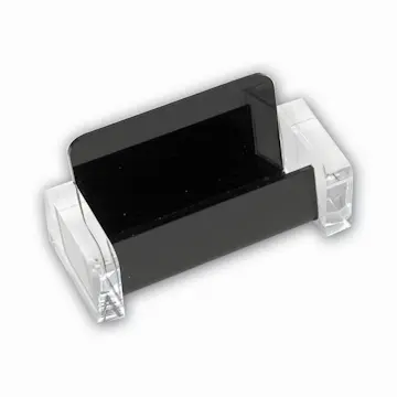 Visitkortsställ KEBA Svart/Transparent