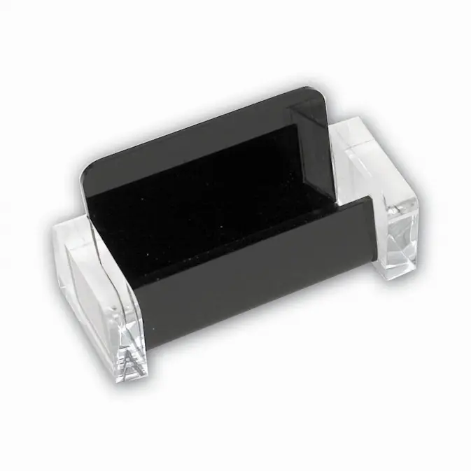 Visitkortsställ KEBA Svart/Transparent