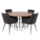 Matgrupp furniture/fashion Copenhagen med 4 Corina Stolar