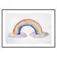 Poster Gallerix Watercolor Rainbow