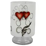 Stormlykta Nybro Crystal Heart Crystal Ink