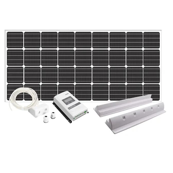 Solcellspaket Sunwind Caravan 200W MPPT, spoiler