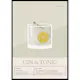 Poster Gallerix Gin Tonic Cocktail