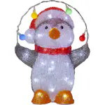 Dekorationsfigur Star Trading Crystalo Pingvin