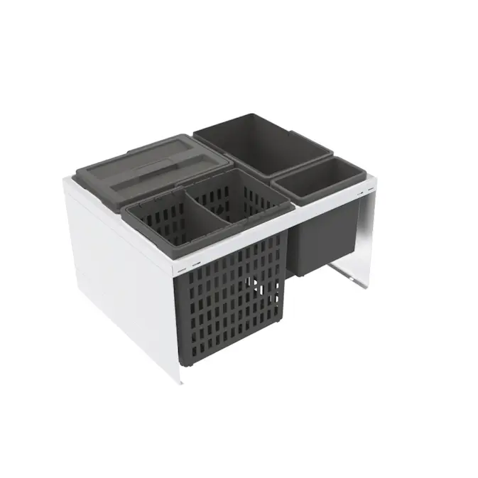 Källsorteringskärhållare Beslag Design Cube Original Hero 600