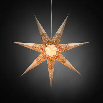 Adventsstjärna Gnosjö Konstsmide Hängande 78 Vit/Multi color