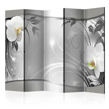 Rumsavdelare Skärmvägg Arkiio Silver Abstract II 225x172 cm