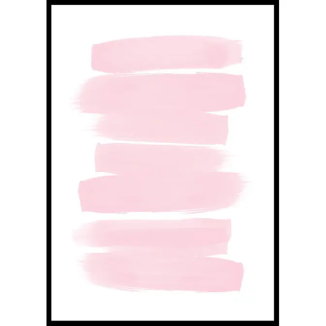 Poster Gallerix Pink Paint