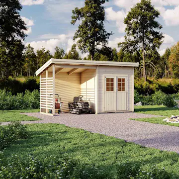 Förråd Luoman Lillevilla Kataja 8,9 m2