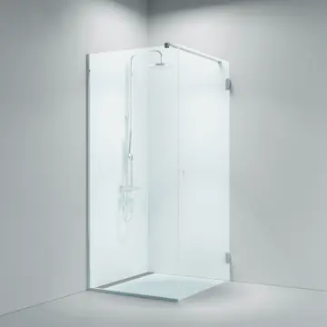 Duschhörn Strømberg Lucca 135 Fastvägg med Dörr