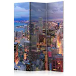 Rumsavdelare Skärmvägg Arkiio Illuminated Chicago 135x172 cm