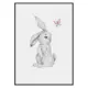 Poster Gallerix Bunny And Butterfly