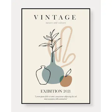 Posters Venture Home Vintage Beige