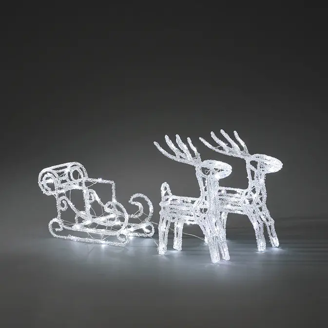 Dekorationsbelysning Gnosjö Konstsmide Ren & Släde