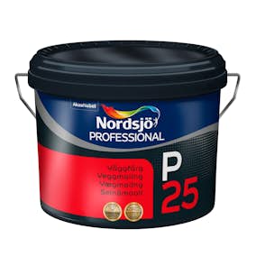 Väggfärg NORDSJÖ PROFESSIONAL P25 VIT 10 L