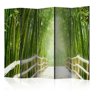 Rumsavdelare Skärmvägg Arkiio Magical World of Green II 225x172 cm