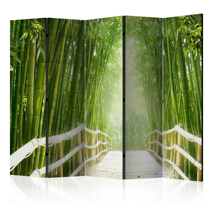 Rumsavdelare Skärmvägg Arkiio Magical World of Green II 225x172 cm