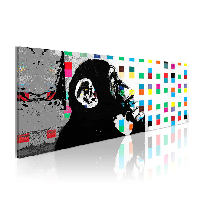 Tavla Arkiio Banksy The Thinker Monkey II