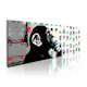 Tavla Arkiio Banksy The Thinker Monkey II