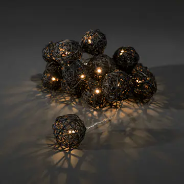Ljusslinga Gnosjö Konstsmide Bollar 16