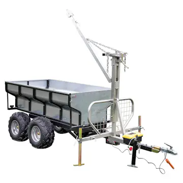 Timmervagn Metalcraft Till ATV-släp
