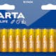 Batteri VARTA Alkaliska Longlife LR6/AA 10-Pack