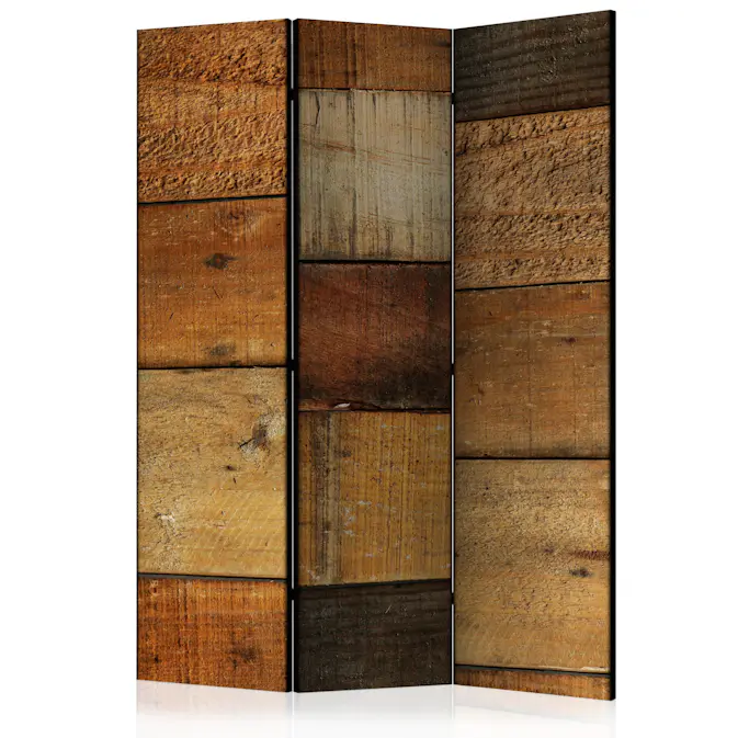 Rumsavdelare Skärmvägg Arkiio Wooden Textures 135x172 cm