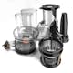 Slow Juicer BLACK+DECKER Borstat stål