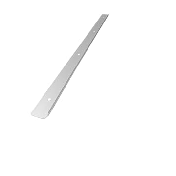 Avslutningslist Wilsonart Satin Silver för Laminatbänkskiva i Aluminium