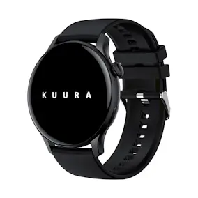 Smartwatch Kuura Function F7 V3 Svart Löparklocka med Pulsmätare