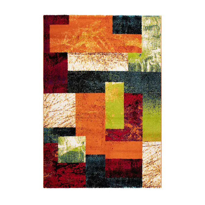 Friezematta D-sign Battchaton Regnbåge