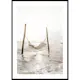 Poster Gallerix Tropical Beach Hammock