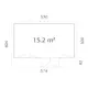 Stuga Palmako Aurelia 15,9 m² (inv. 15,2 m²)