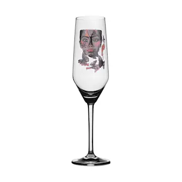 Champagneglas Carolina Gynning Butterfly Queen