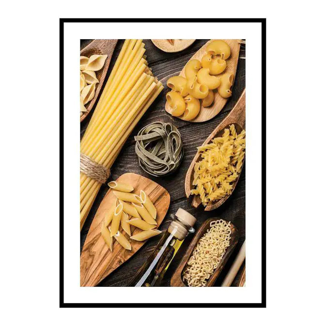 Poster Gallerix Various Pasta