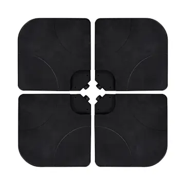 Parasollfot Outfit Elsa med handtag 4-pack